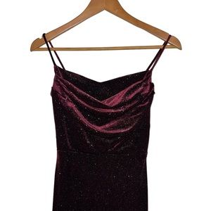 Burgundy Formal Dress